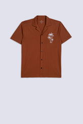 Palm Noir Men's Polo